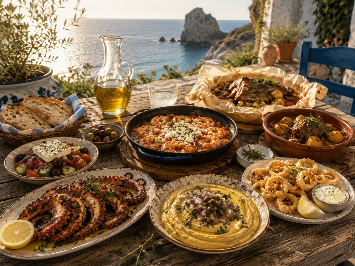 from the sea to the table the most loved island mezes