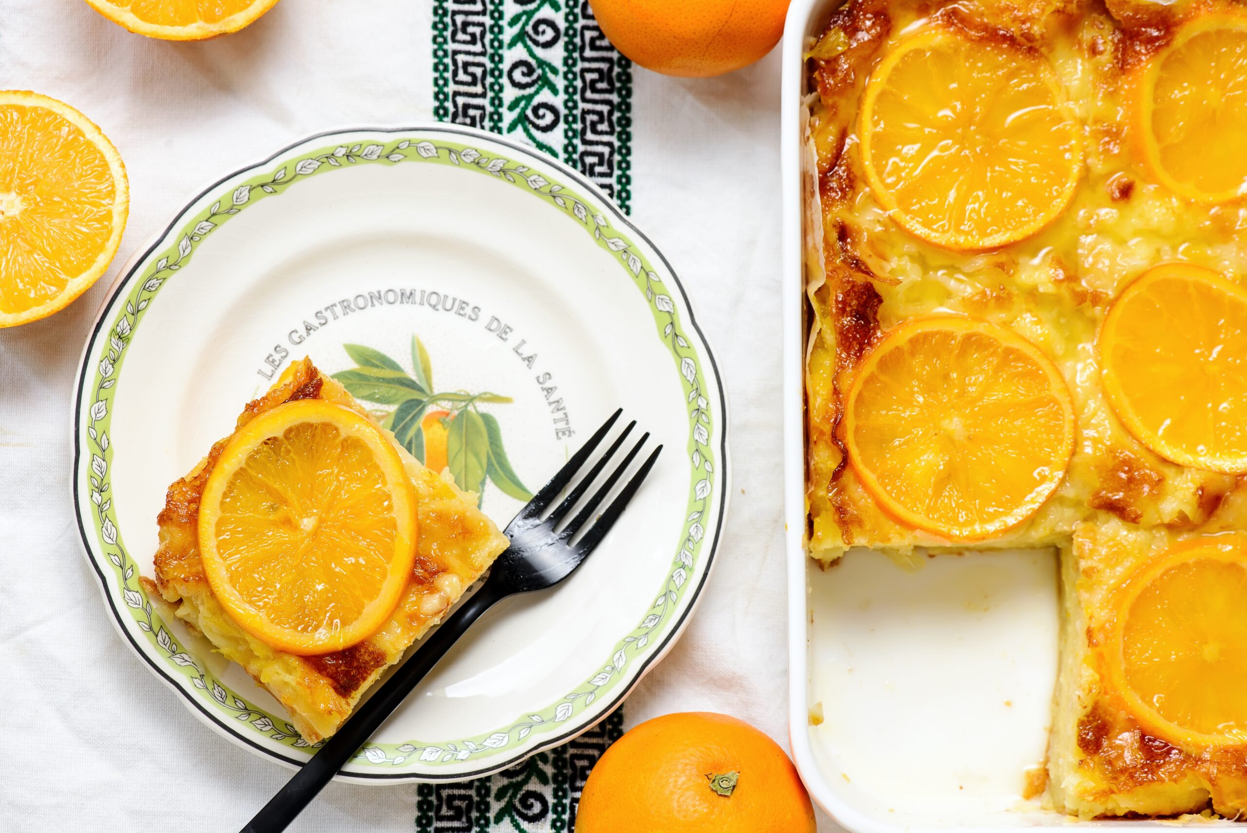traditional,greek,filo,pastry,pie,with,oranges,,portokalopita.top,veiw.selective,focus